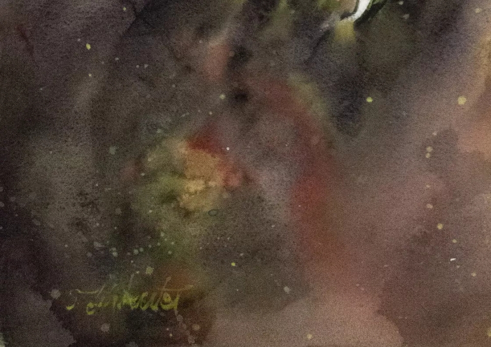 Watercolour Sunflower