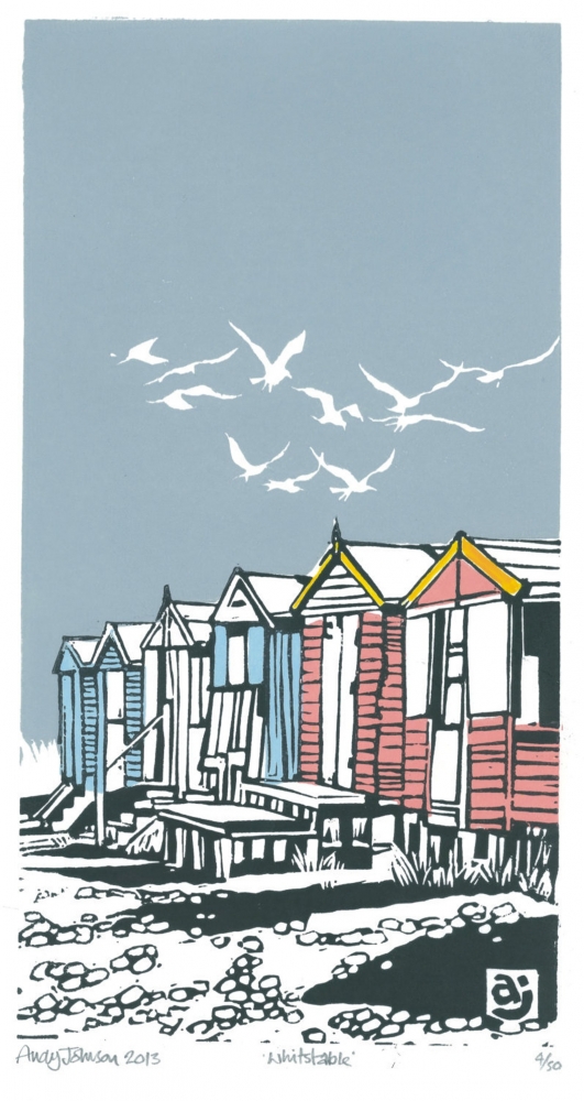 Beach Huts Whitstable Kent