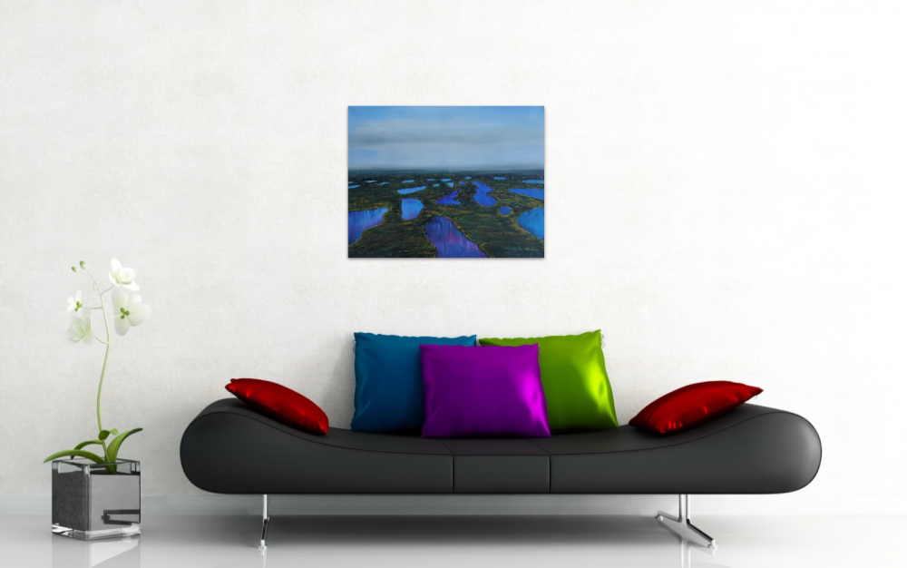 Over the October Wetlands