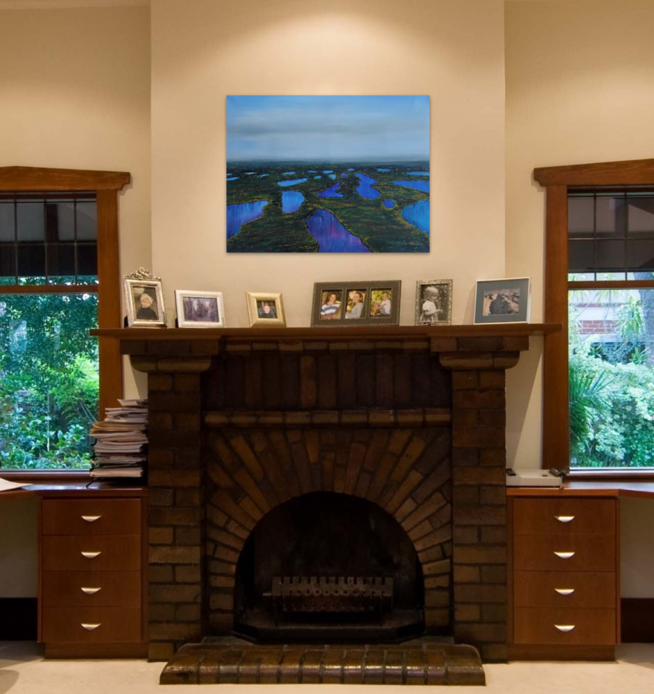 Over the October Wetlands