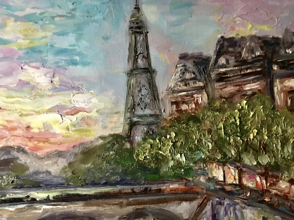 Paris Oil Painting 