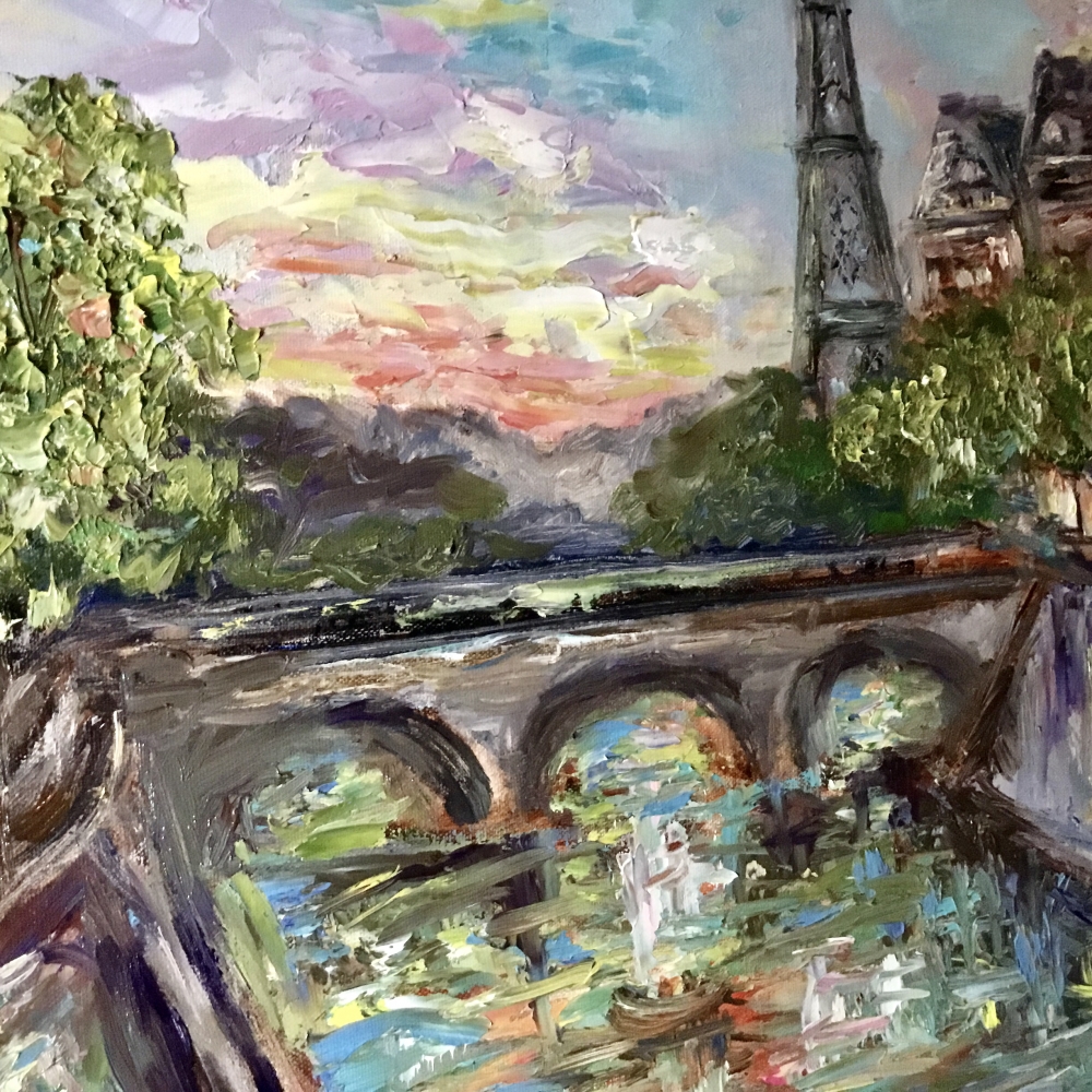Paris Oil Painting 