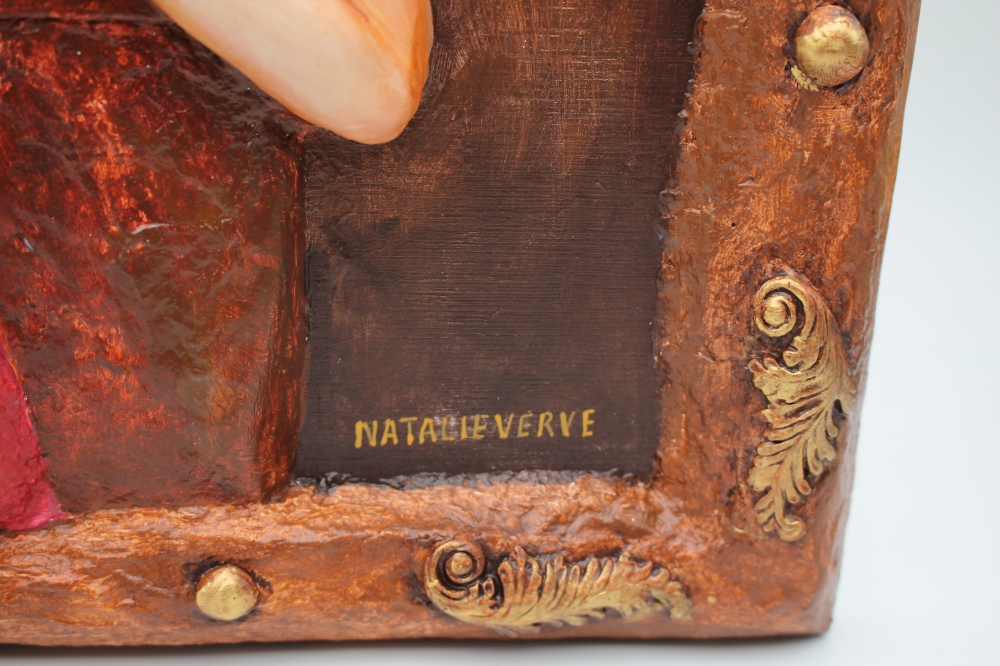 The Crowned Watcher - 3D Portrait