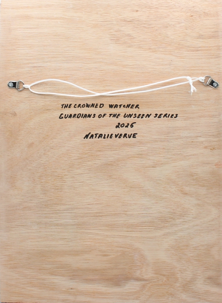 The Crowned Watcher - 3D Portrait