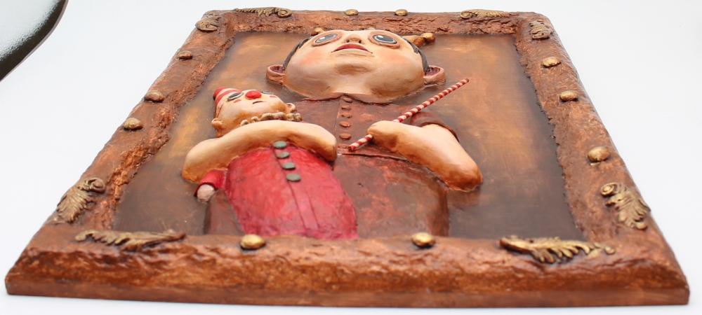 The Crowned Watcher - 3D Portrait