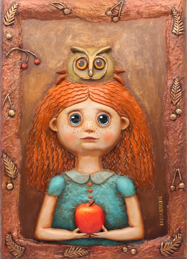 Liora, The Apple Keeper - 3D Portrait