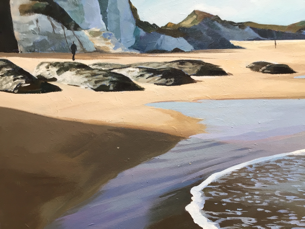 Sunlight White Rocks Beach 