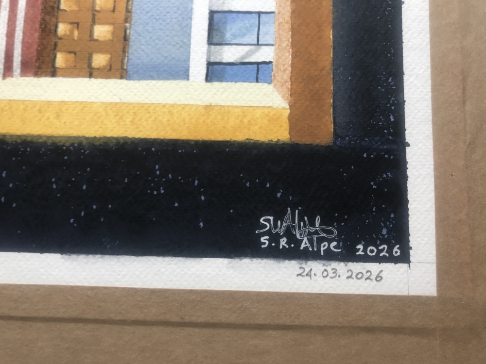 Framed Window View...C.B.D Fort Stanley