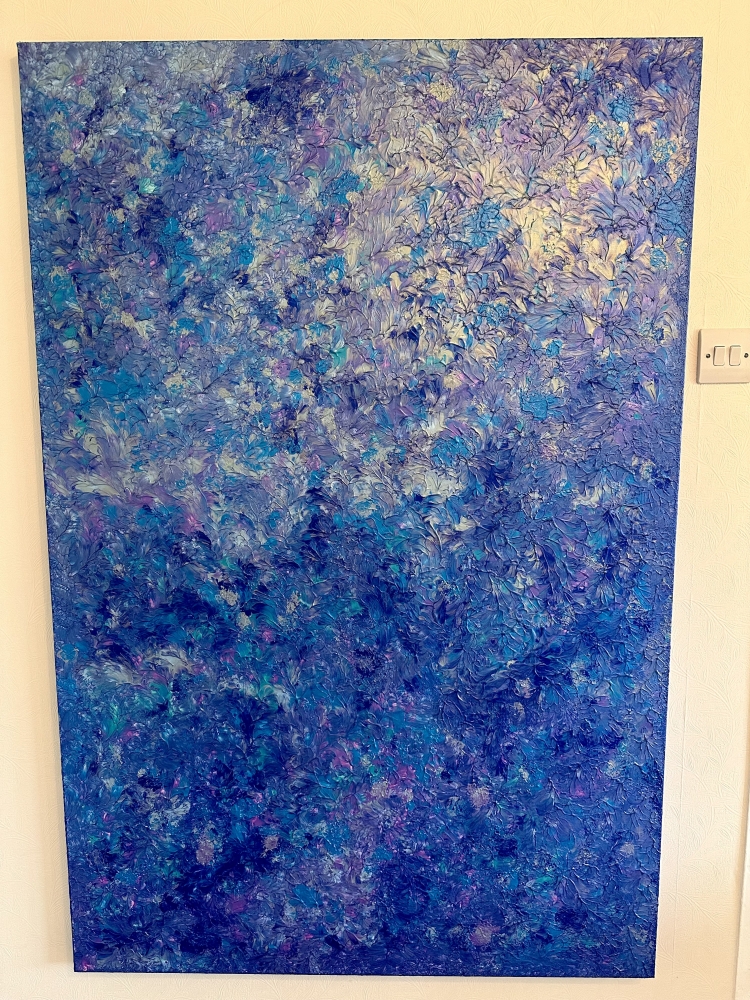 Lightfall Through an Underwater Garden