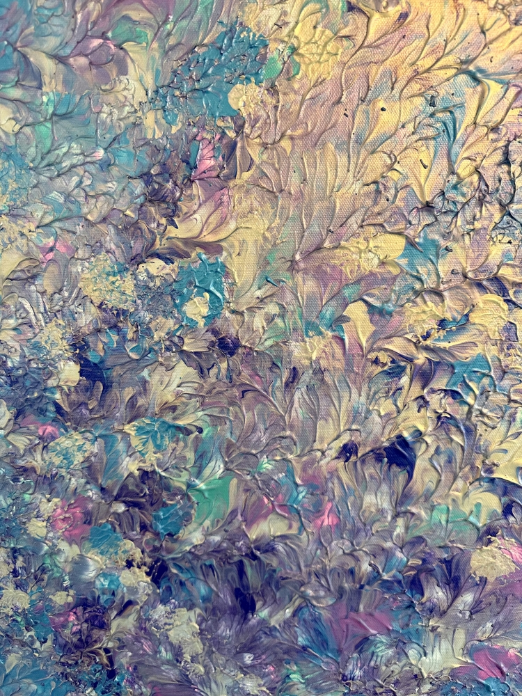 Lightfall Through an Underwater Garden