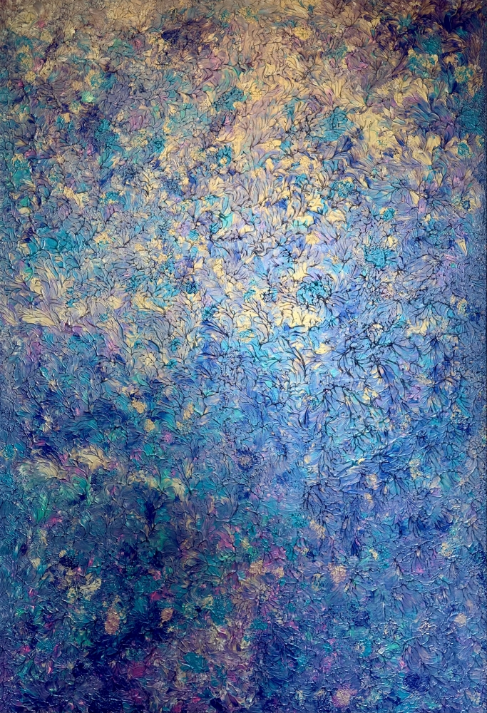 Lightfall Through an Underwater Garden