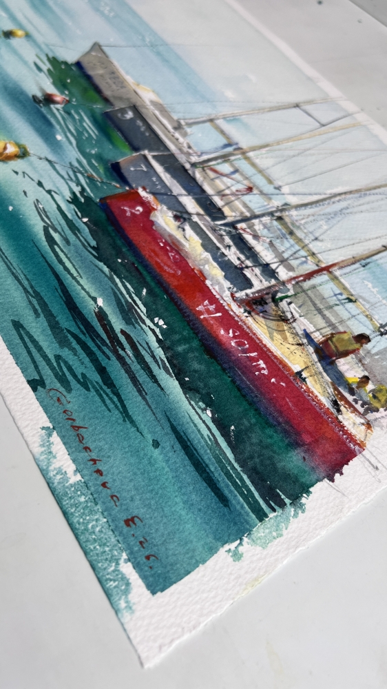 Boats on Blue Silence