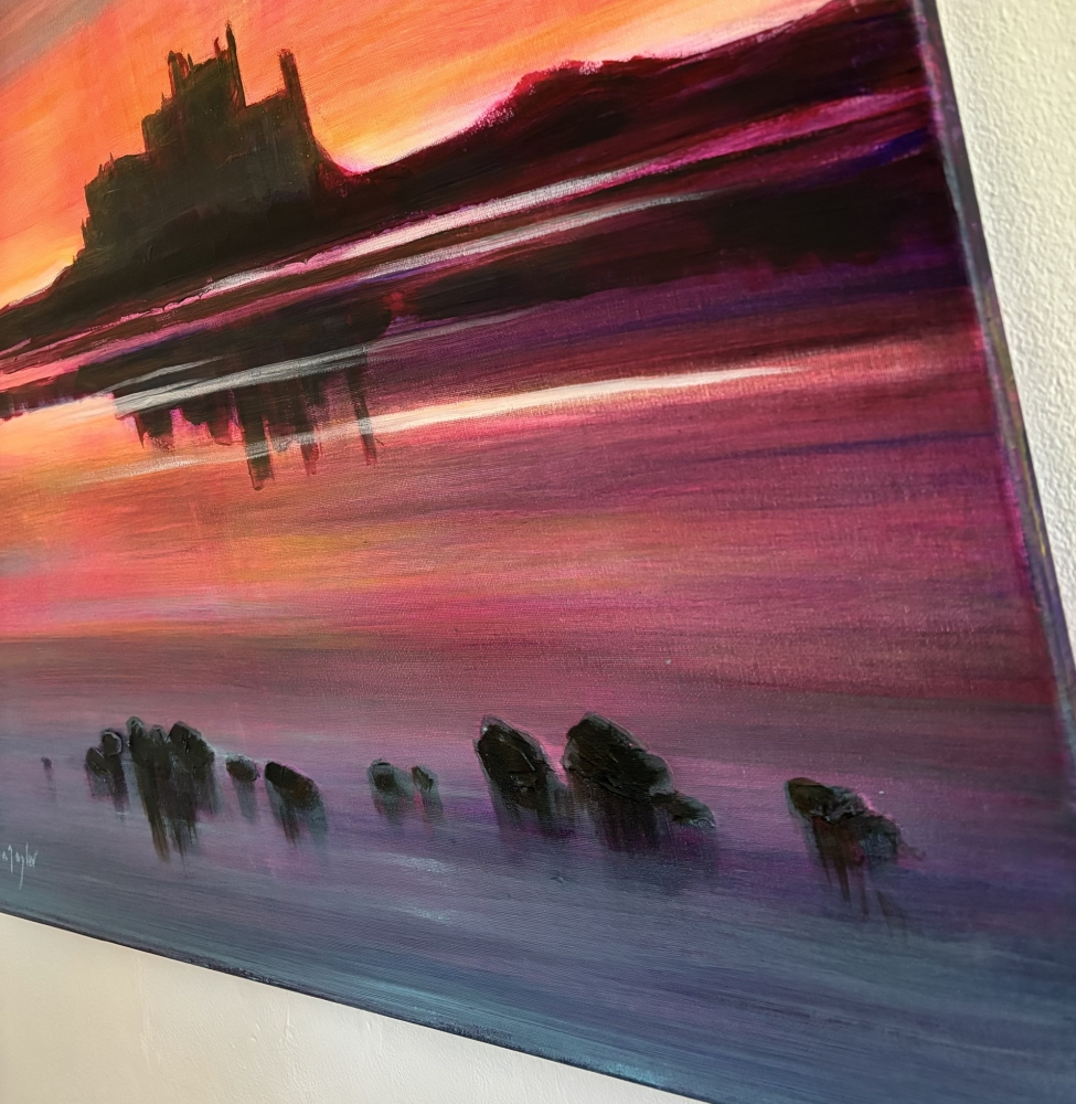 Bambrugh's Tidal Glow