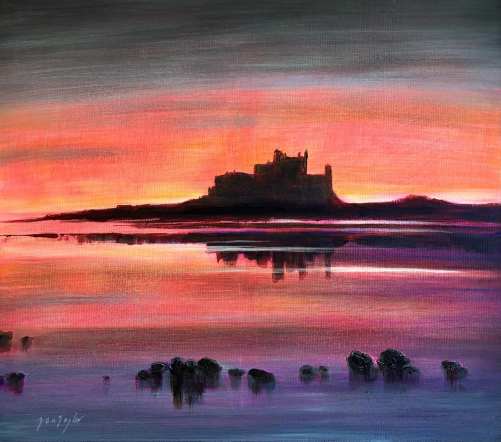 Bambrugh's Tidal Glow