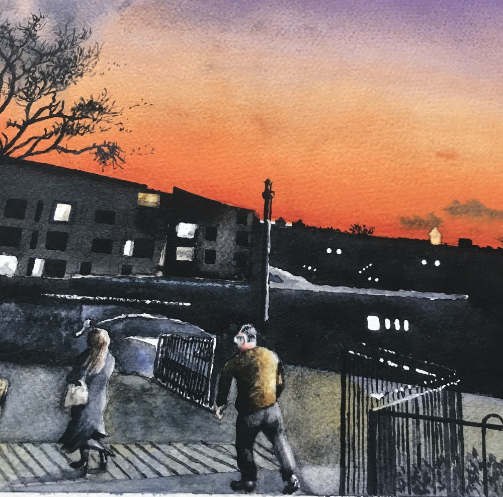 End of Day Commute...Station Hill, Bury St. Edmunds