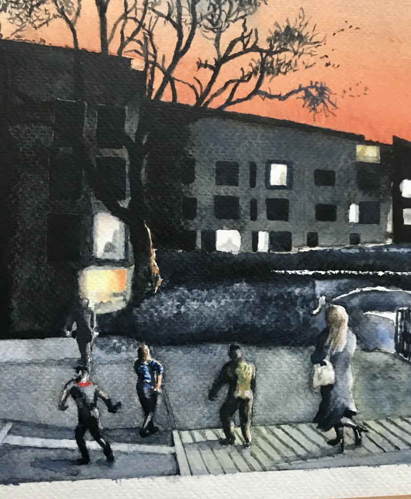 End of Day Commute...Station Hill, Bury St. Edmunds