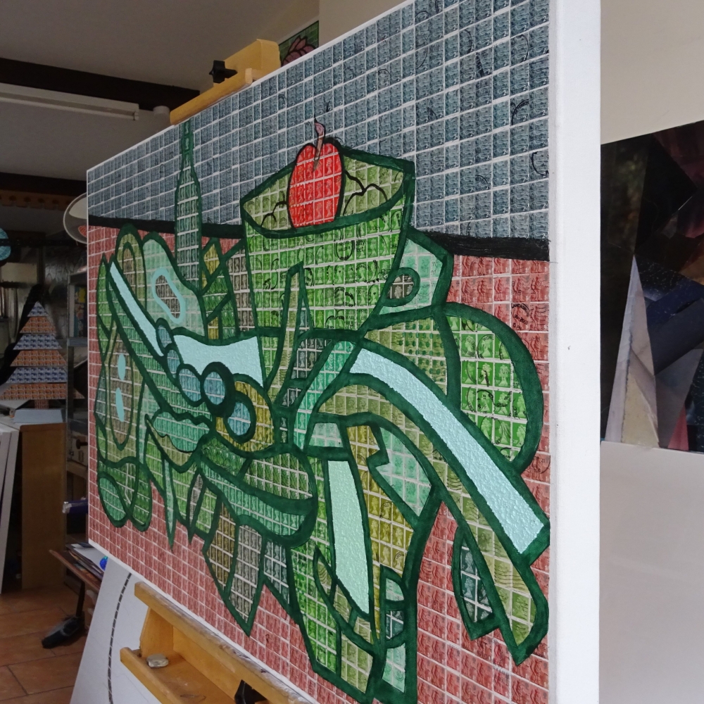 Moods of Green - Tribute to Fernand Léger 