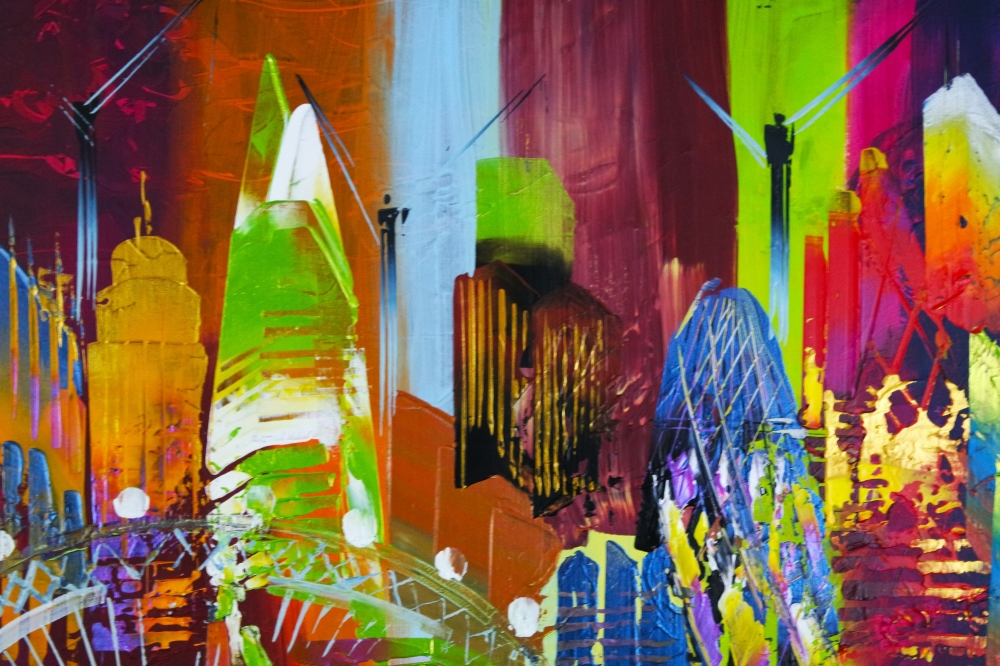 London Landmarks Skyline 536