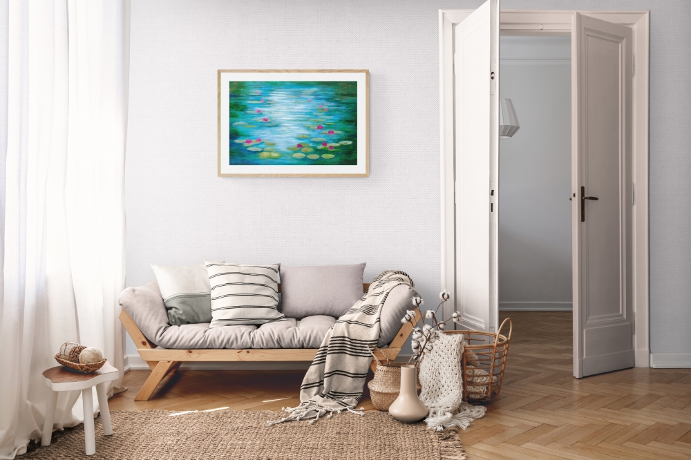 Reflections on Waterlilies