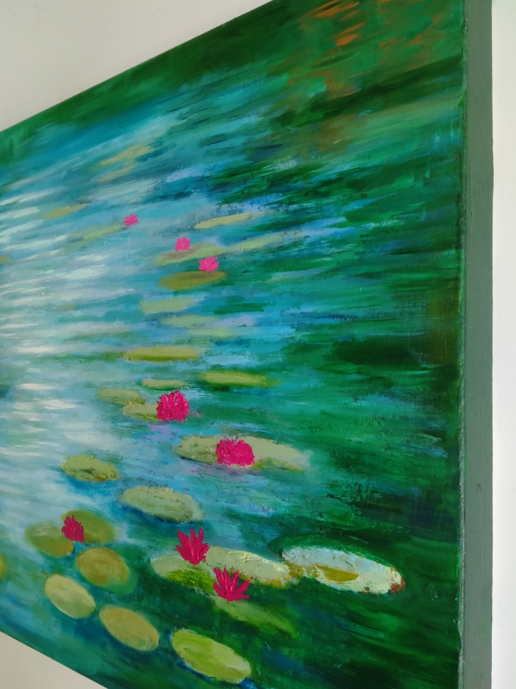 Reflections on Waterlilies