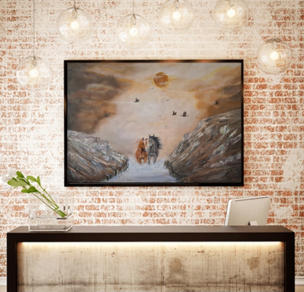 Der Ritt in die Unendlichkeit der Passage. Ride intoinfiniti,Fredom in Stone. 