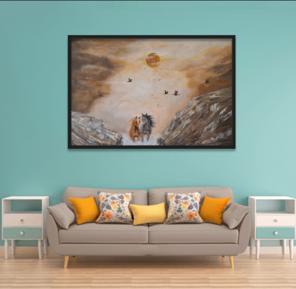 Der Ritt in die Unendlichkeit der Passage. Ride intoinfiniti,Fredom in Stone. 