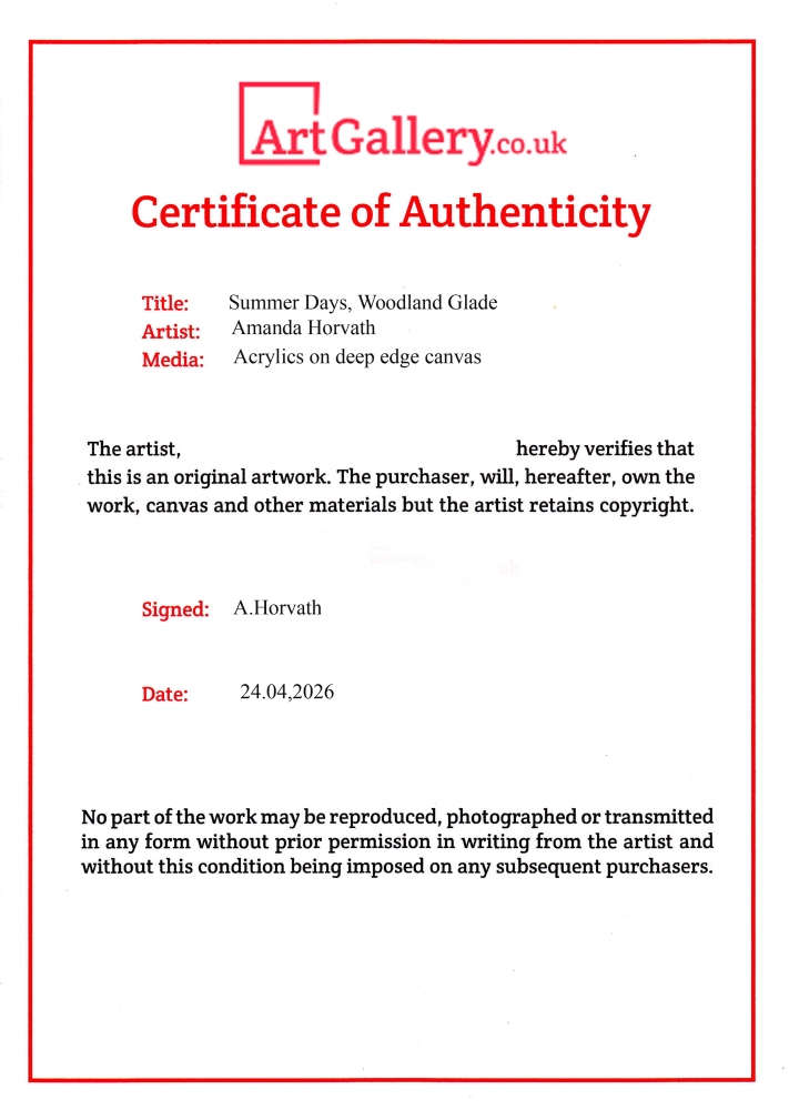 Summer Days, Woodland Glade