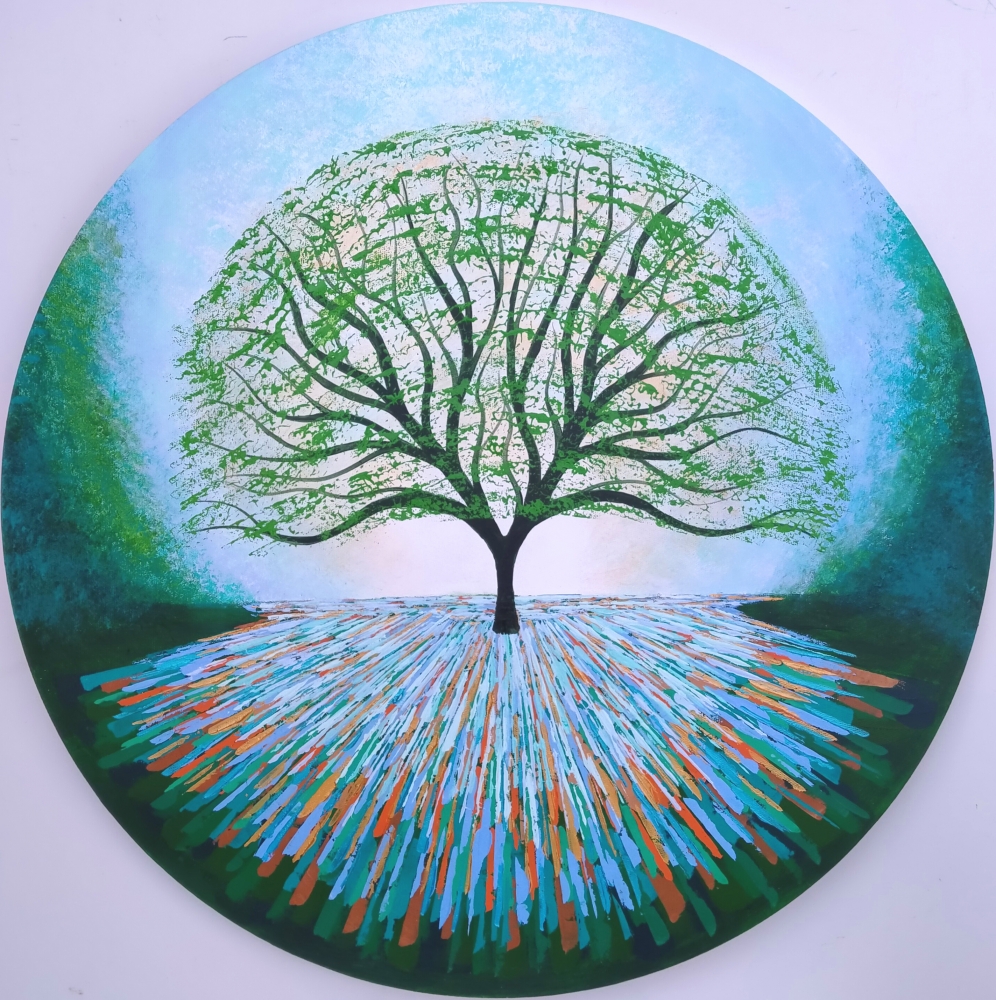 Tree Singing to the Wind