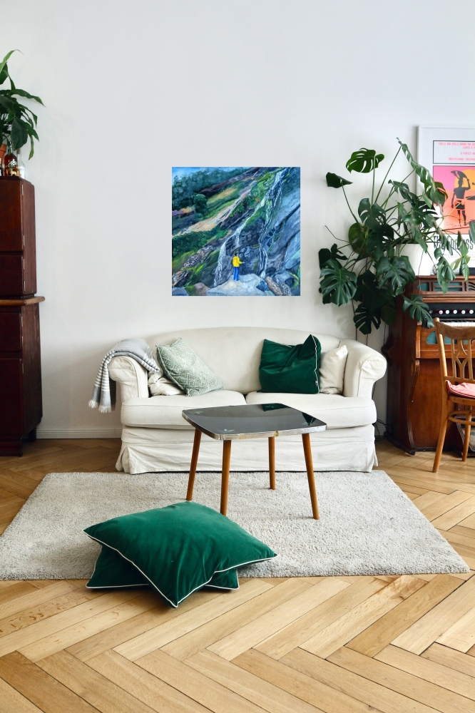 Waterfall at Powerscourt, Co. Wicklow