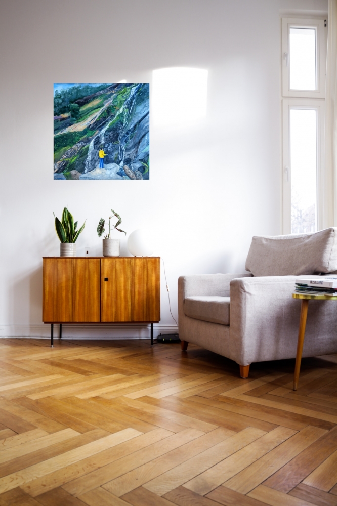 Waterfall at Powerscourt, Co. Wicklow