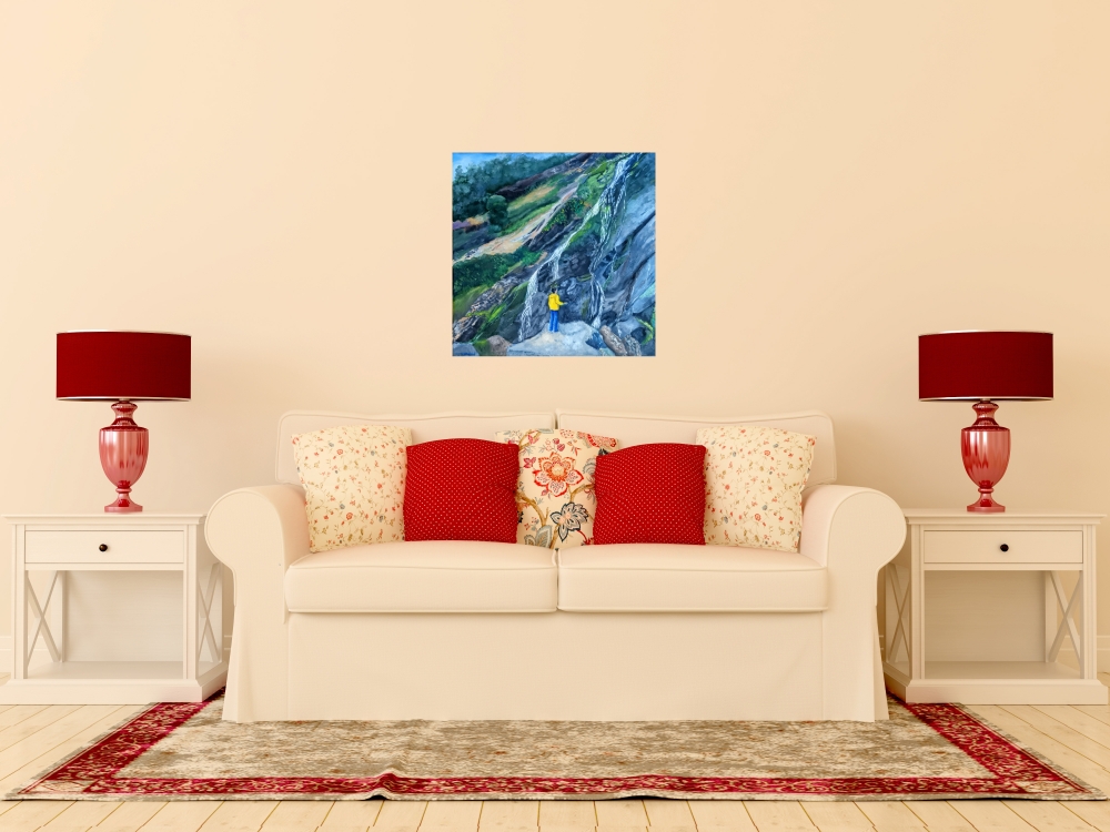 Waterfall at Powerscourt, Co. Wicklow