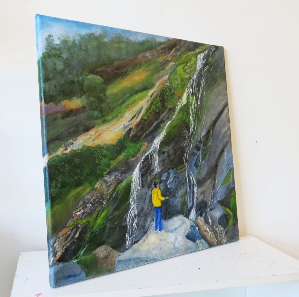 Waterfall at Powerscourt, Co. Wicklow