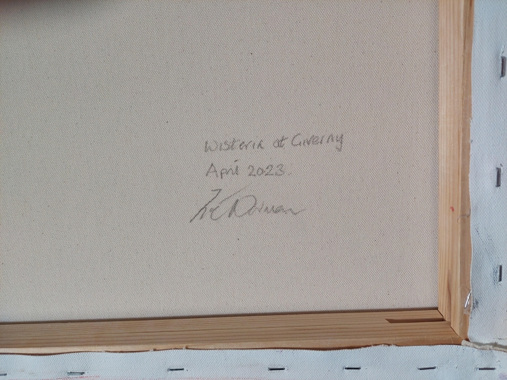 Monet's Wisteria Bridge at Giverny