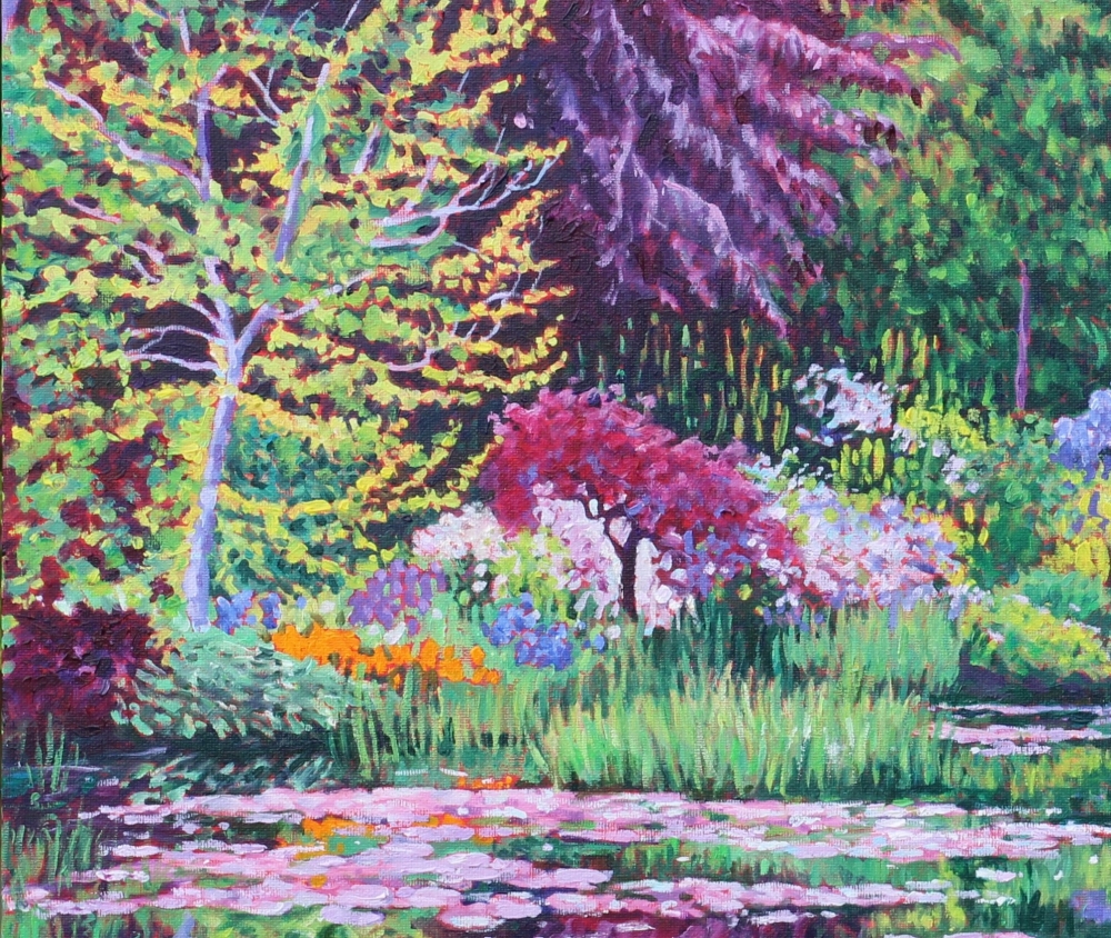 Monet's Wisteria Bridge at Giverny