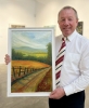 Pen y Fan View , Brecon - An Atmospheric Mountain Landscape Original Oil Painting