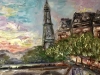 Paris Oil Painting 