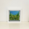 Lush Landscape Framed Glass Art