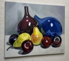 Mixed Fruit And Coloured Glass
