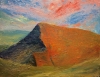 Pen y Fan,  Brecon Beacons – Atmospheric Mountain Landscape Original Painting