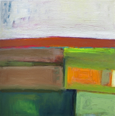 Earthy Green - Abstract Seascape