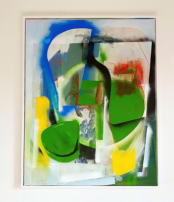Cubist Reflection Painting