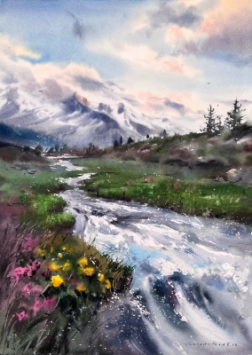 Mountain River #44