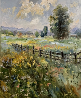 Wildflower Meadow Landscape