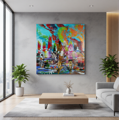 SOLD London Metropolis Skyline 518