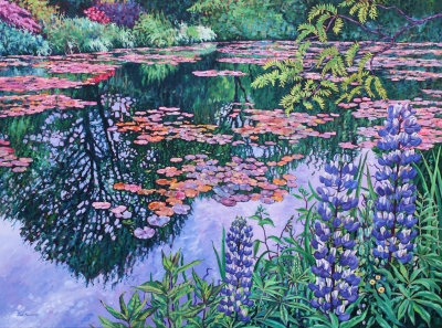 Summer Morning on the Pond