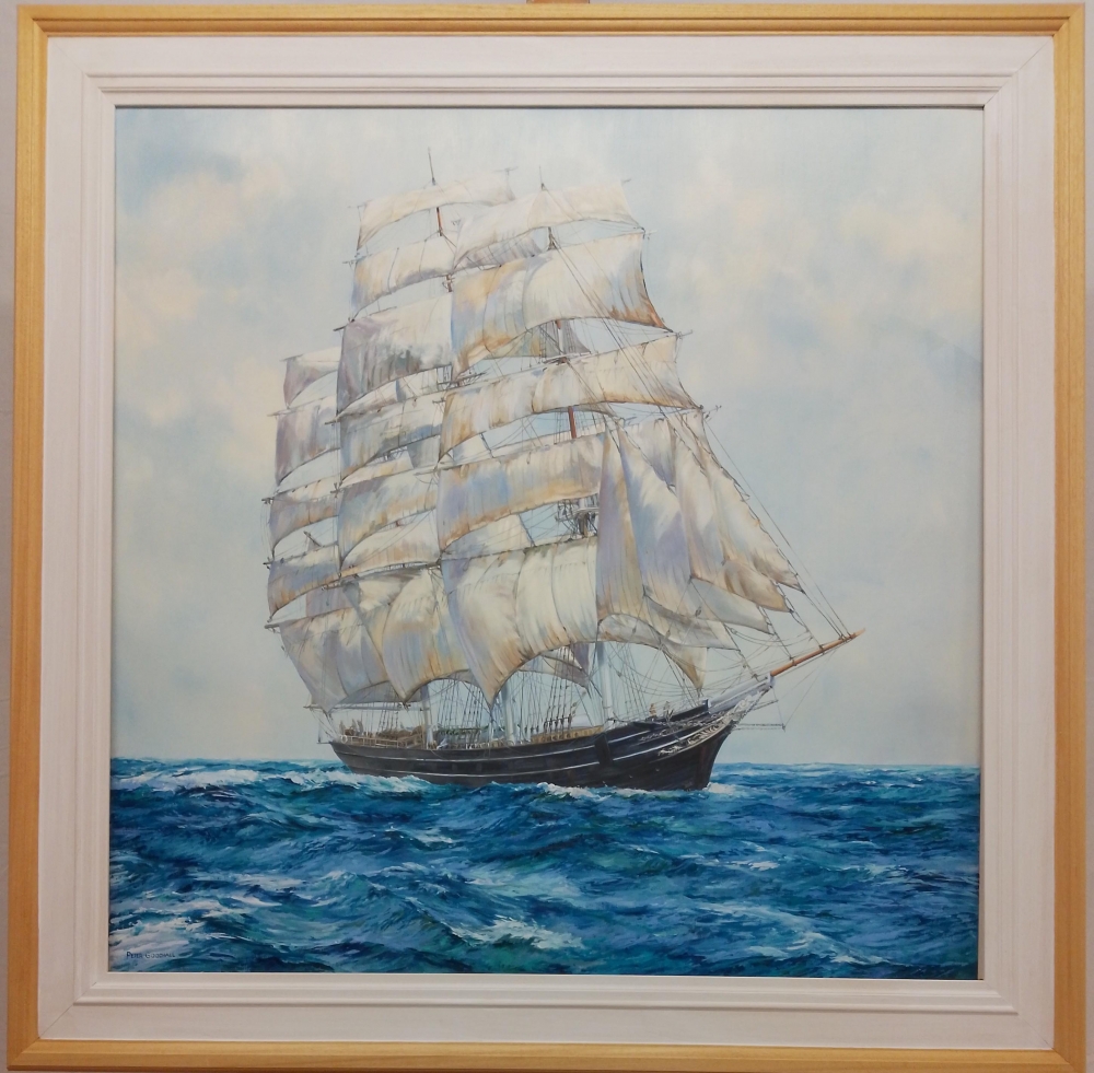 THE CUTTY SARK IN FINE WEATHER