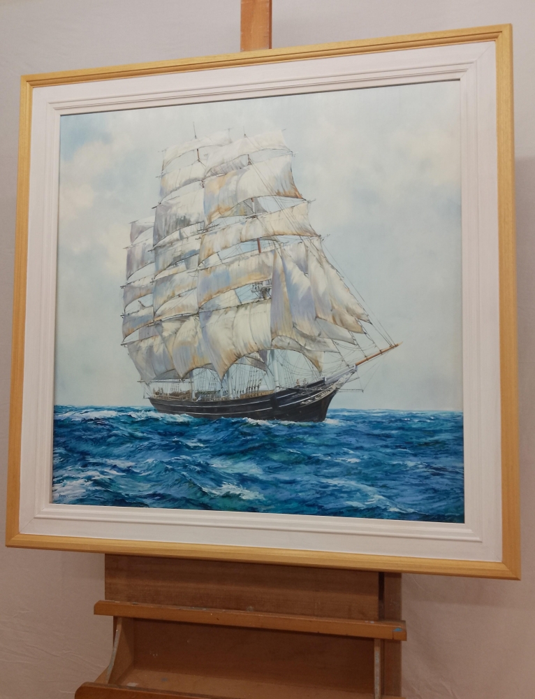 THE CUTTY SARK IN FINE WEATHER