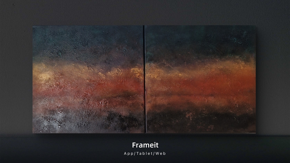 Mist #3 Diptych