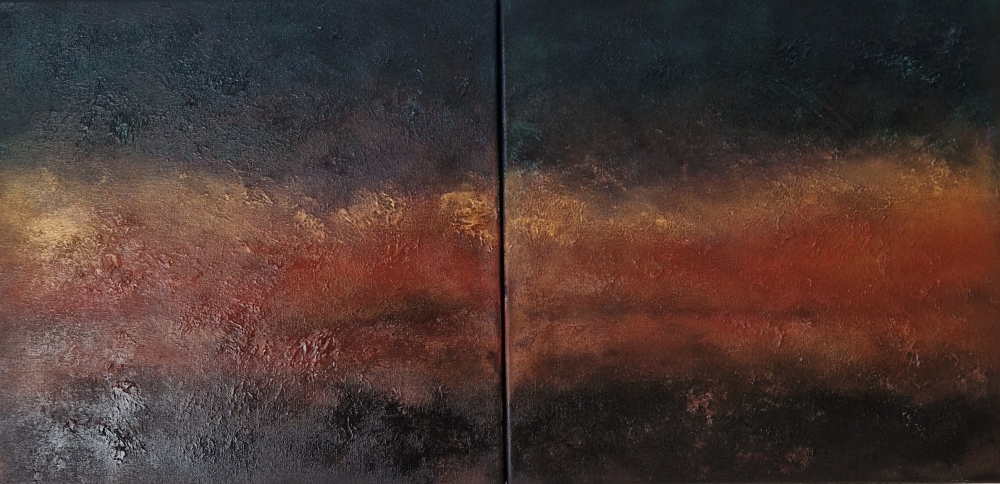 Mist #3 Diptych