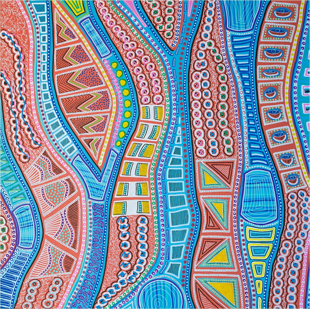 Abstract #8 Hang this picture vertically or horizontally 